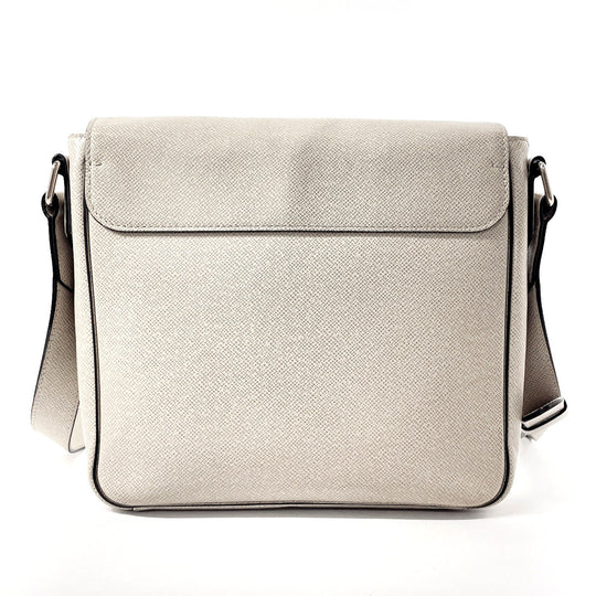 LOUIS VUITTON Shoulder Bag M32733 Taiga Leather off white Roman PM