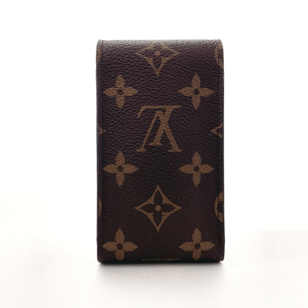 LOUIS VUITTON Cigarette case M63024 PVC coated canvas Brown Monogram Etui cigarette