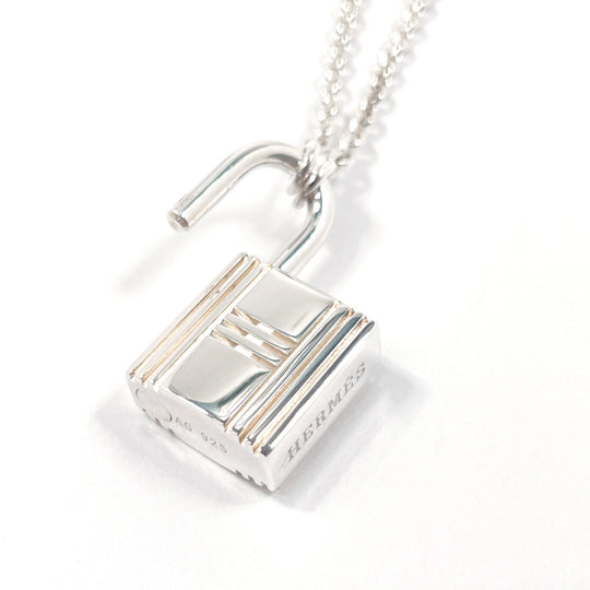 HERMES Necklace Silver925 Silver Cadena