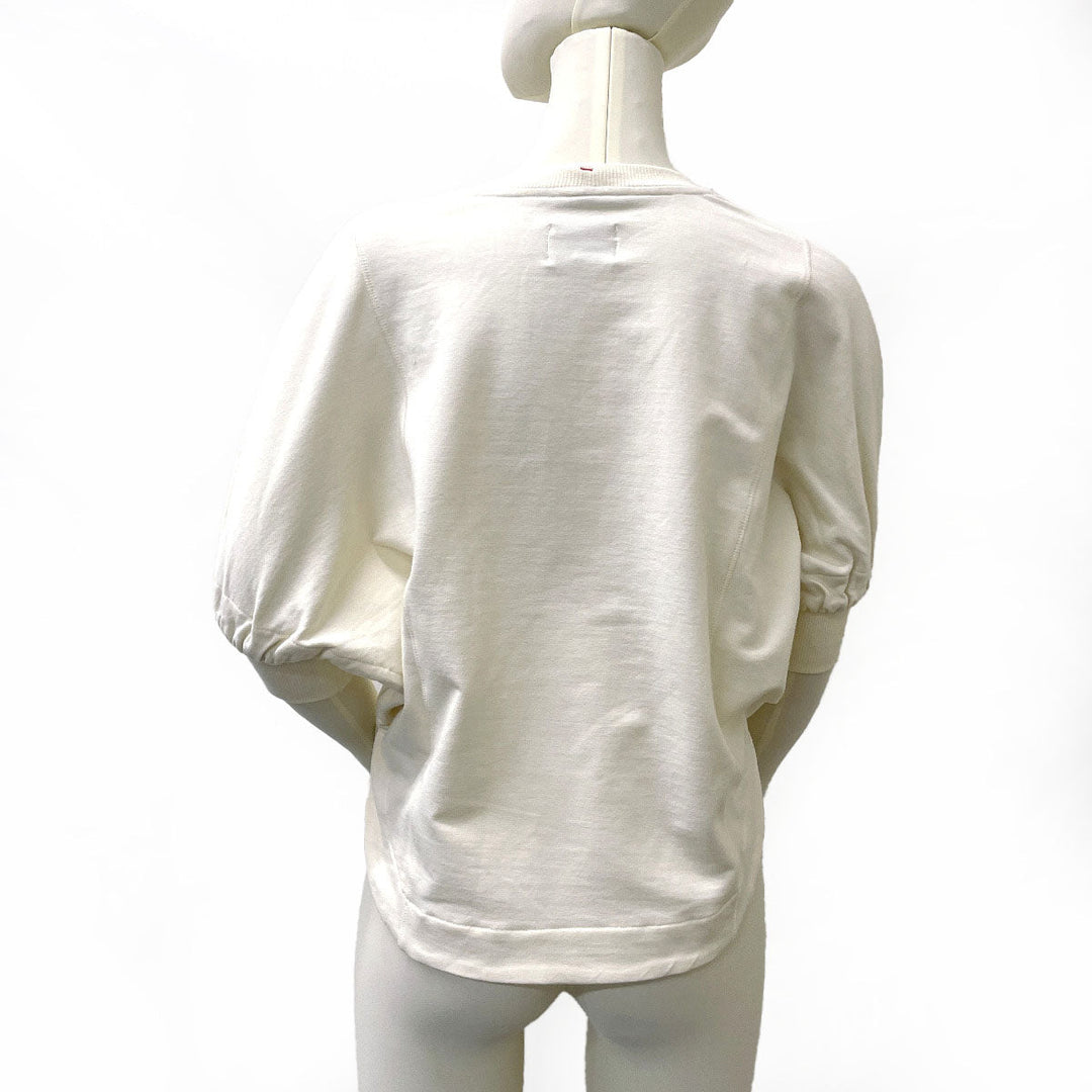 MONCLER Other tops Cotton, 95% cotton, 5% elastane Ivory XS