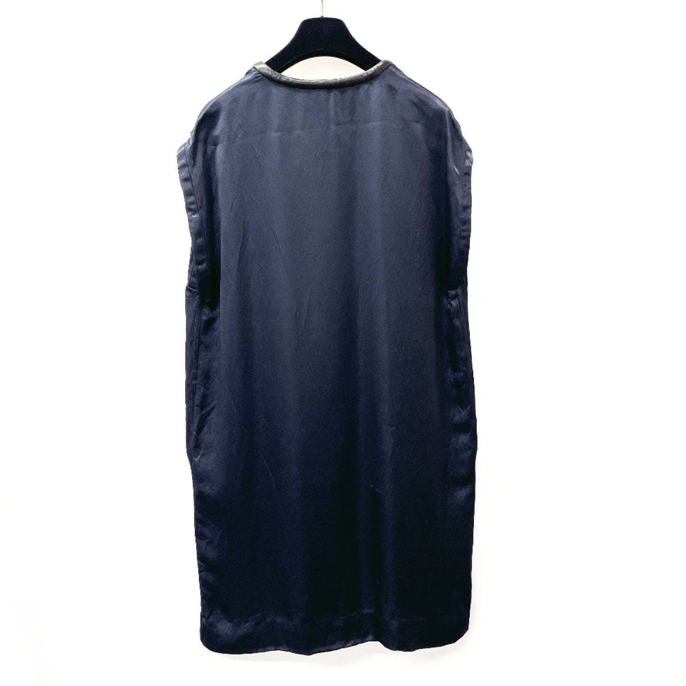 CELINE one piece 2 6D76/2653 Rayon, viscose 100% Navy Sack dress 42