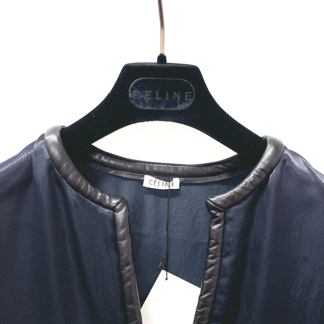 CELINE one piece 2 6D76/2653 Rayon, viscose 100% Navy Sack dress 42