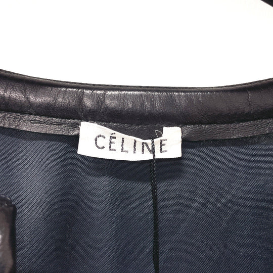 CELINE one piece 2 6D76/2653 Rayon, viscose 100% Navy Sack dress 42