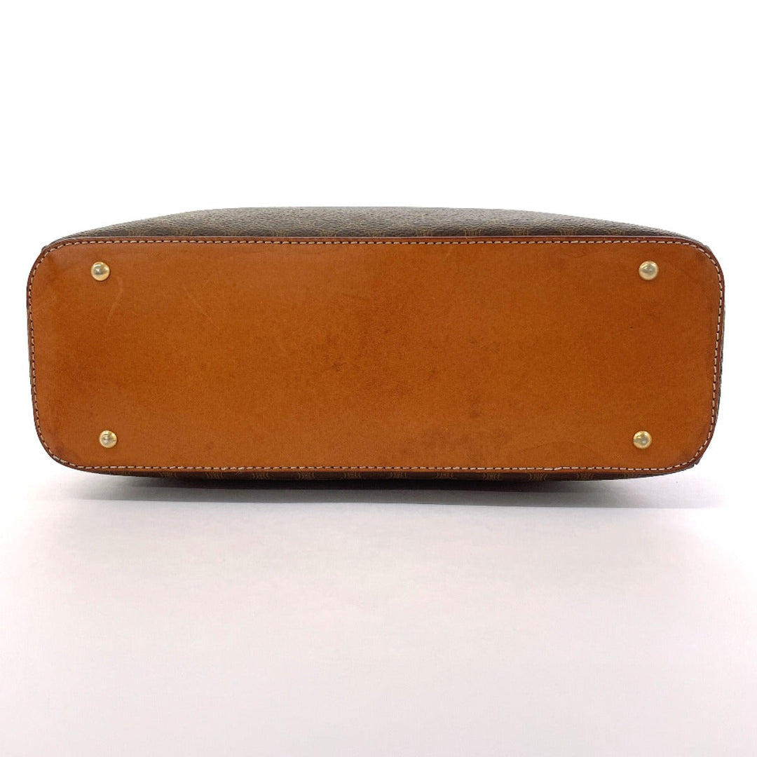 CELINE Handbag PVC, Leather Brown Macadam
