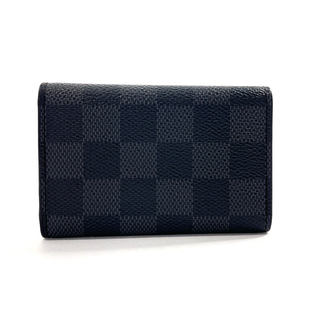LOUIS VUITTON Key case Key holder  N62662 Damier Grafitte black Multicles 6