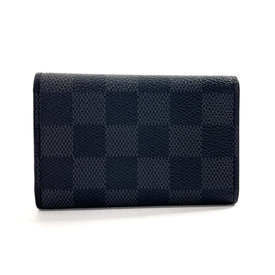 LOUIS VUITTON Key case Key holder  N62662 Damier Grafitte black Multicles 6