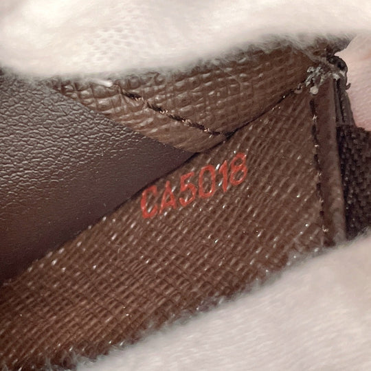 LOUIS VUITTON Long Wallet Purse N63071 Damier Brown Portefeuille Ansolit