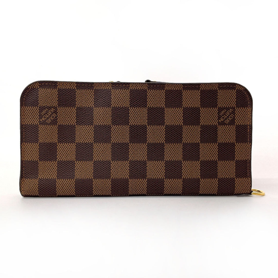 LOUIS VUITTON Long Wallet Purse N63071 Damier Brown Portefeuille Ansolit