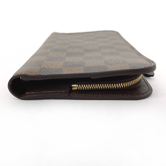 LOUIS VUITTON Long Wallet Purse N63071 Damier Brown Portefeuille Ansolit