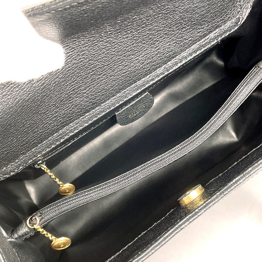 GUCCI Handbag 002・1186・0260 Suede, Leather black Bamboo