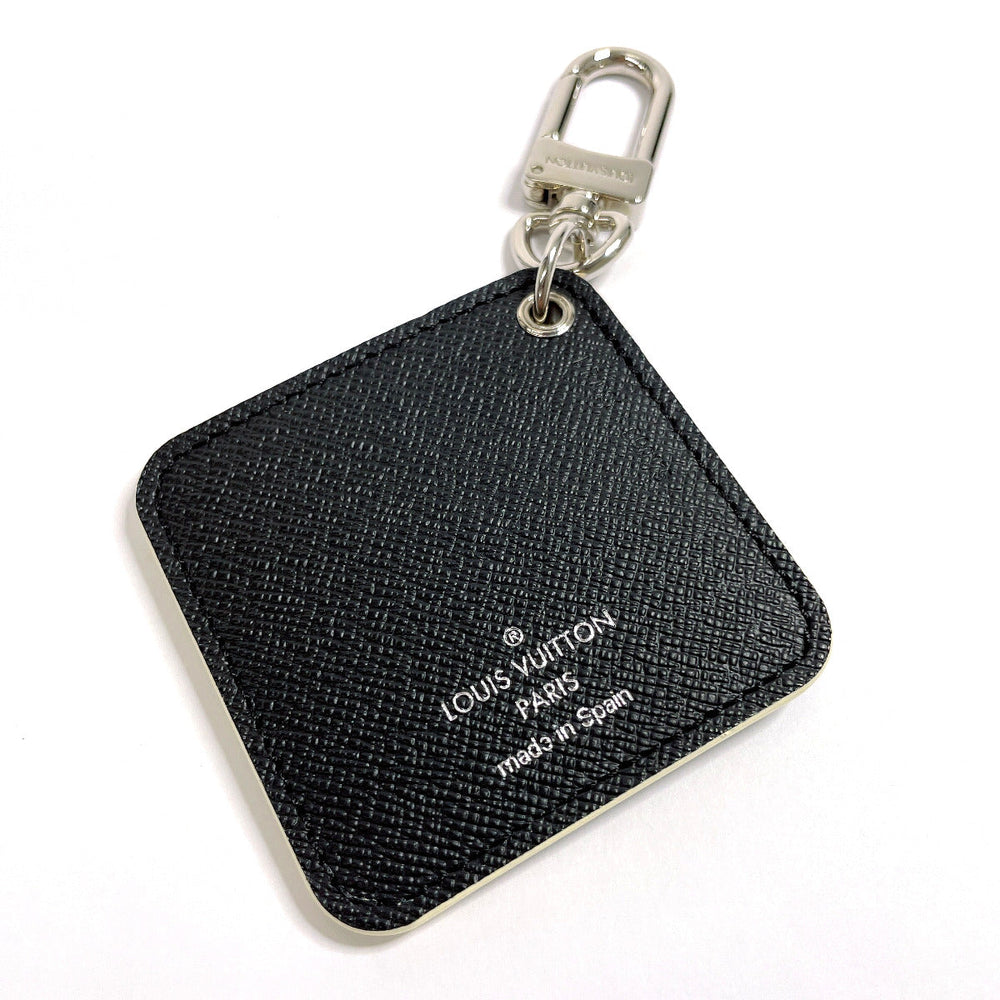 LOUIS VUITTON key ring MP1621 Damier Grafitte black Christopher nemes Illustrated rope