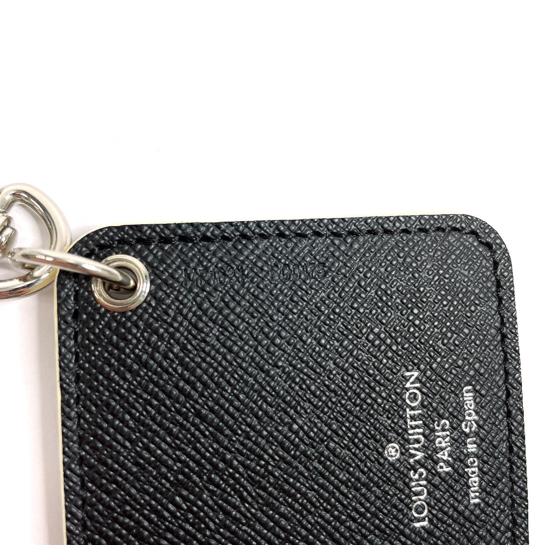 LOUIS VUITTON key ring MP1621 Damier Grafitte black Christopher nemes Illustrated rope
