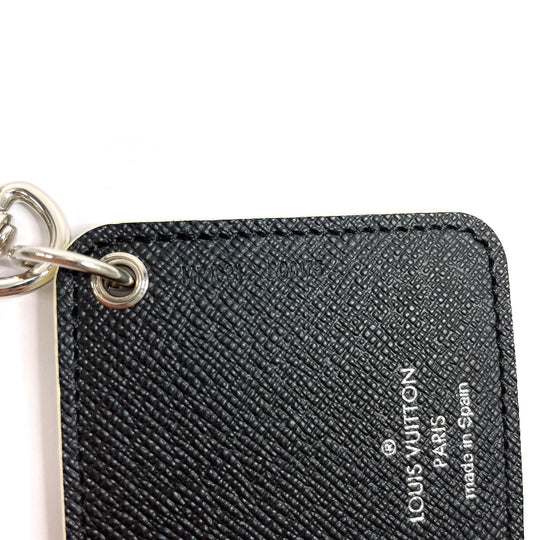 LOUIS VUITTON key ring MP1621 Damier Grafitte black Christopher nemes Illustrated rope