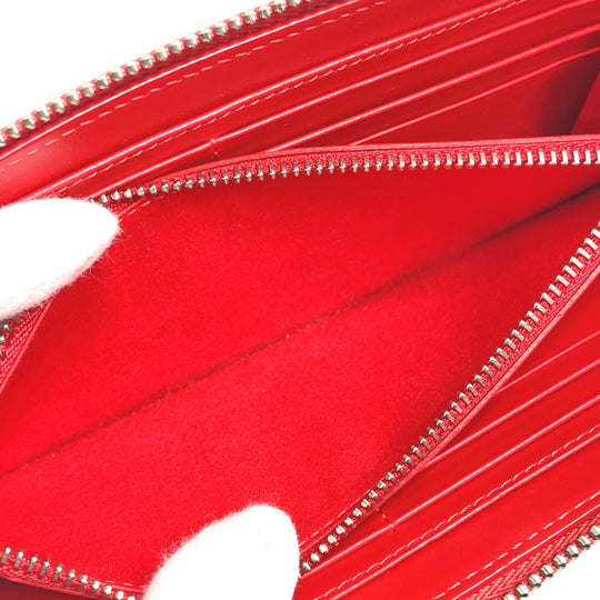 Christian Louboutin Long Wallet Purse 1185059 leather leather pink Round zip Panettone spike studs