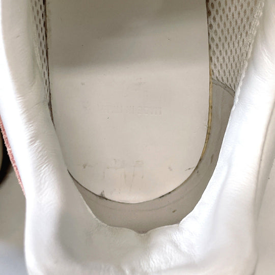 LOUIS VUITTON sneakers Suede, Leather pink Run away line Women 36 Used Authentic