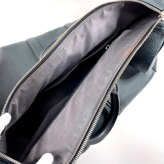 LOUIS VUITTON Boston Duffel bag M93191 Leather, Naxos Navy Keepall  bandouliere 45