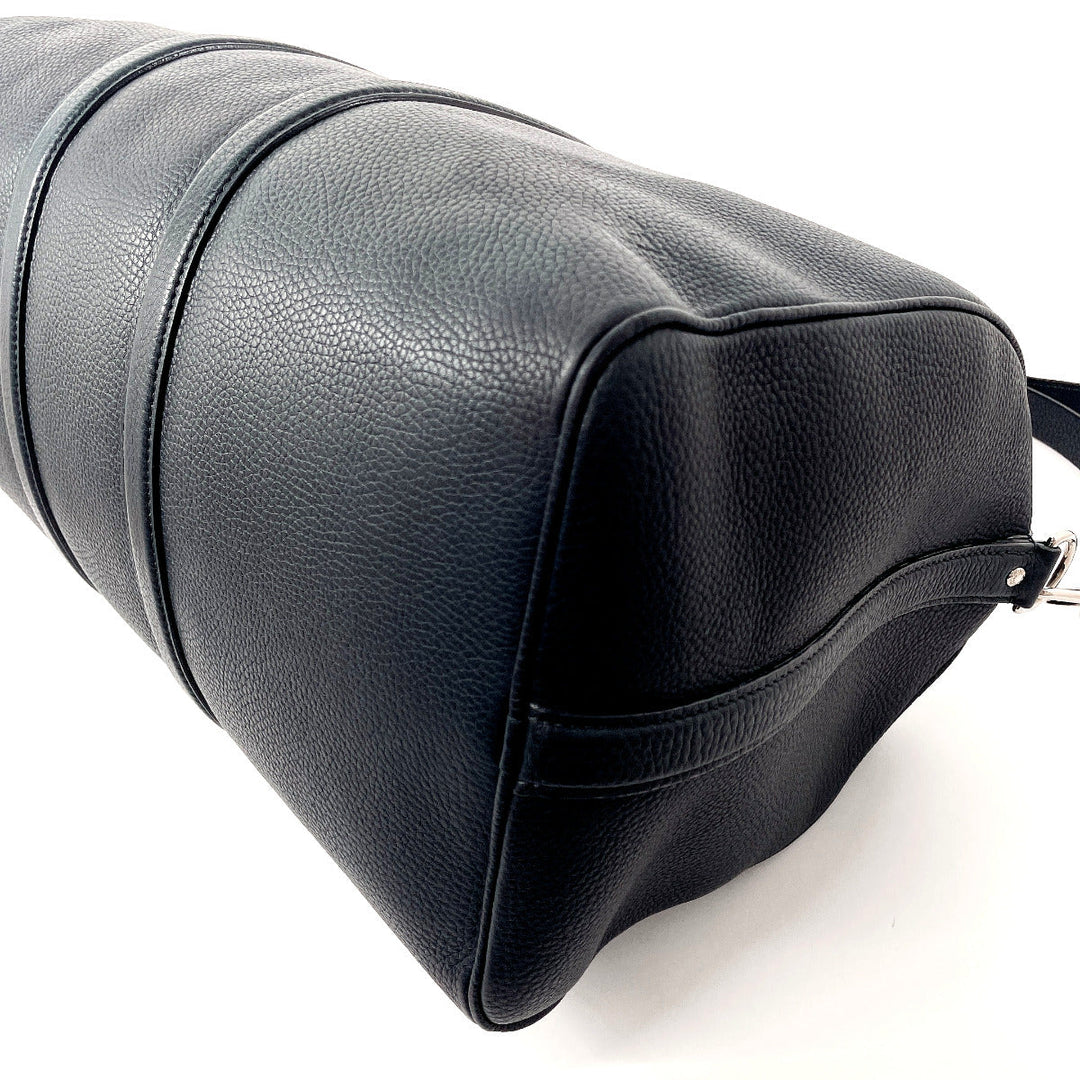 LOUIS VUITTON Boston Duffel bag M93191 Leather, Naxos Navy Keepall  bandouliere 45