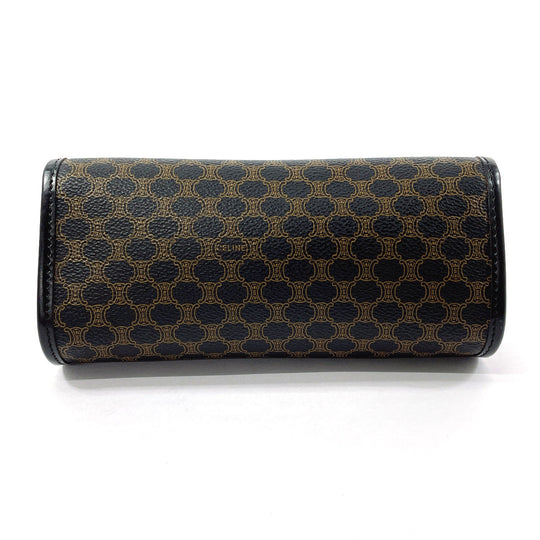 CELINE Pouch PVC black Macadam