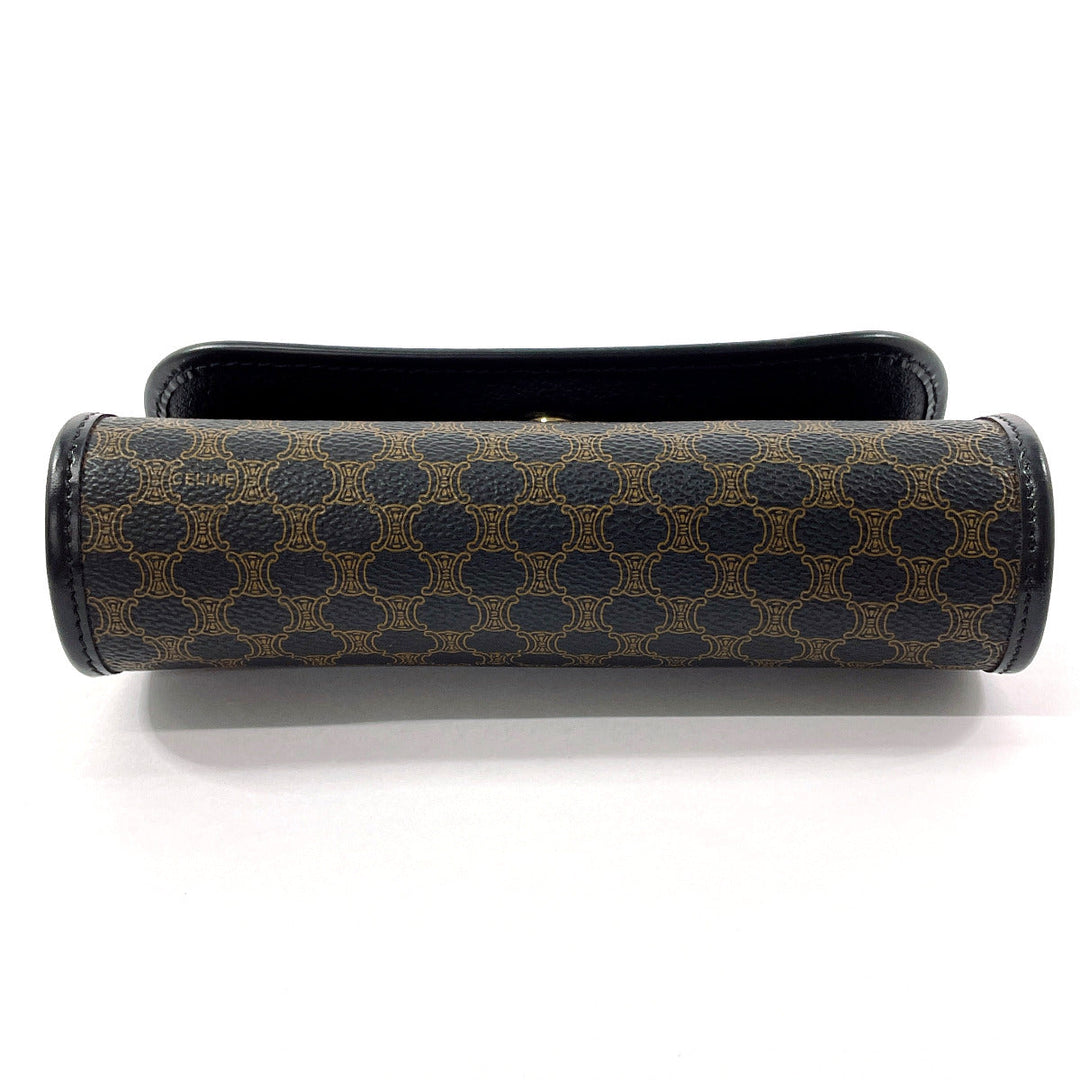 CELINE Pouch PVC black Macadam