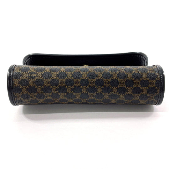 CELINE Pouch PVC black Macadam