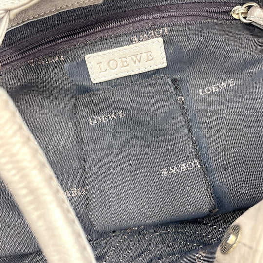 LOEWE Handbag leather gold anagram Nappa Aire