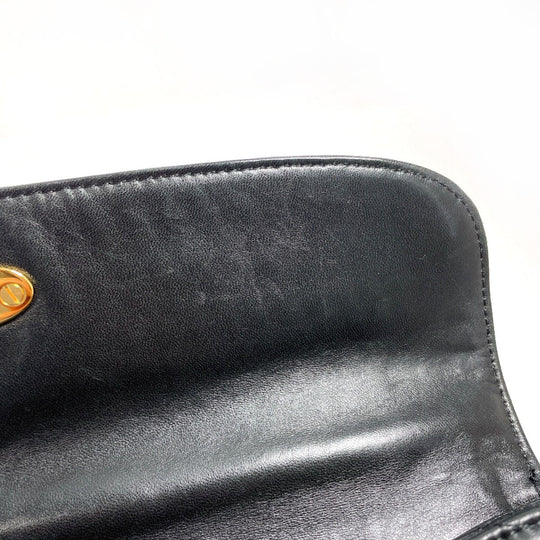 BALLY Handbag leather black quilting