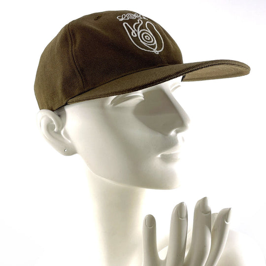 LOEWE cap K664358X12 Nylon, Cotton, Acrylic, Nylon 61% Cotton 26% Acrylic 13% khaki EYE NATURE mens ƒ�ƒ“ƒTƒCƒY(ƒtƒŠ�[ƒTƒCƒY) Used Authentic