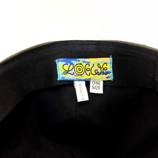 LOEWE cap K664358X12 Nylon, Cotton, Acrylic, Nylon 61% Cotton 26% Acrylic 13% khaki EYE NATURE mens ƒ�ƒ“ƒTƒCƒY(ƒtƒŠ�[ƒTƒCƒY) Used Authentic