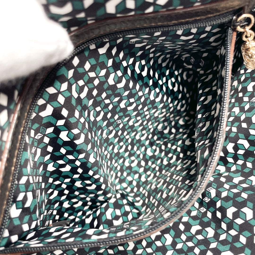 BVLGARI Handbag leather gold Leoni