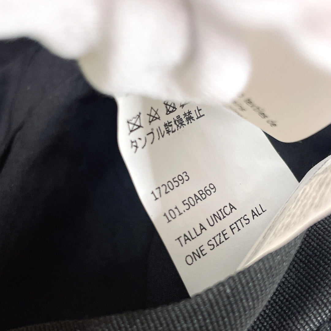 LOEWE cap 101.50AB69 Nylon, Cotton, Acrylic, Nylon 61% Cotton 26% Acrylic 13% black EYE NATURE mens ƒ�ƒ“ƒTƒCƒY(ƒtƒŠ�[ƒTƒCƒY) Used Authentic