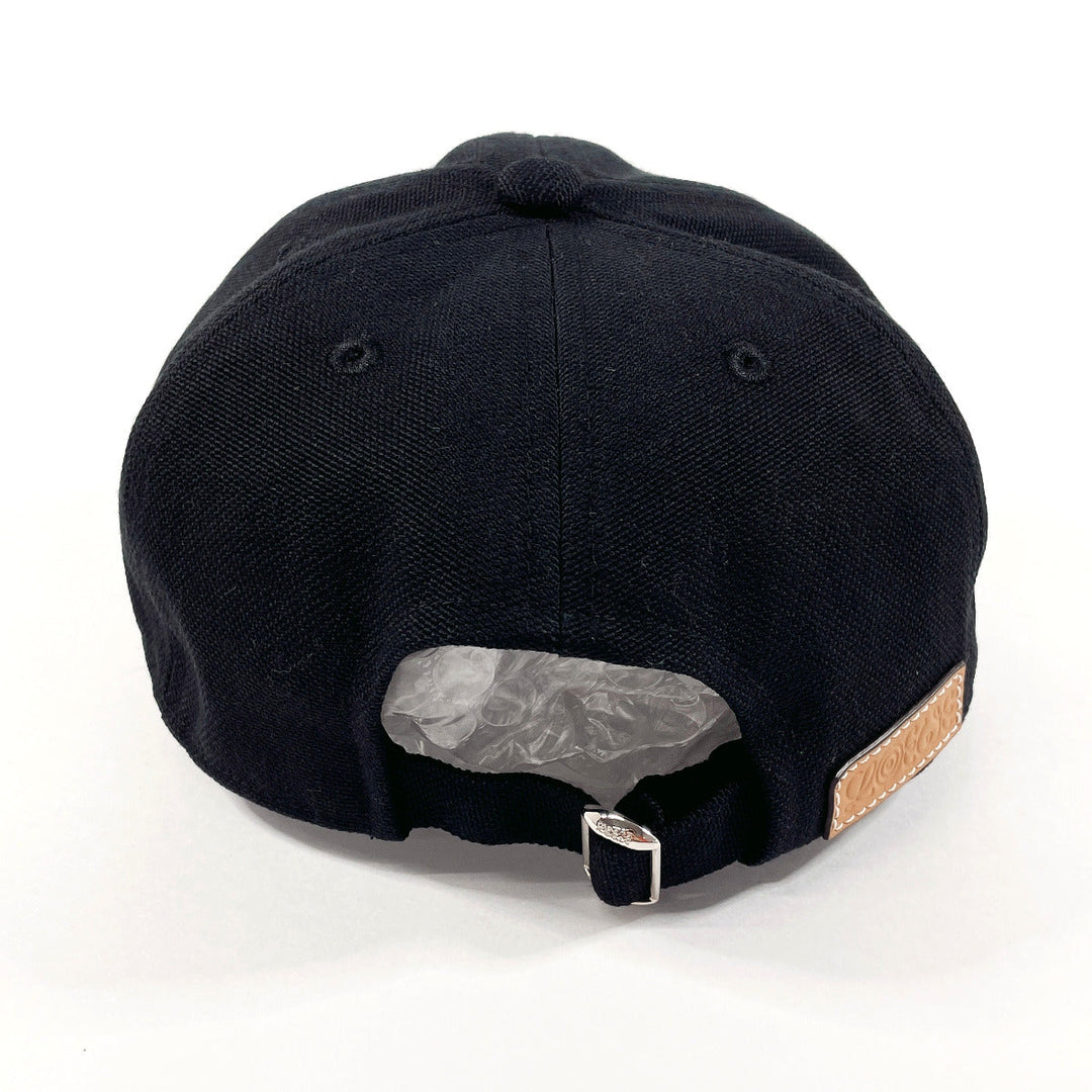 LOEWE cap 101.50AB69 Nylon, Cotton, Acrylic, Nylon 61% Cotton 26% Acrylic 13% black EYE NATURE mens ƒ�ƒ“ƒTƒCƒY(ƒtƒŠ�[ƒTƒCƒY) Used Authentic