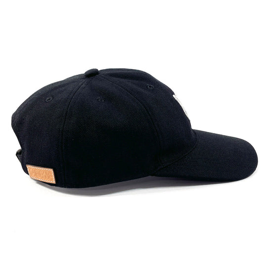 LOEWE cap 101.50AB69 Nylon, Cotton, Acrylic, Nylon 61% Cotton 26% Acrylic 13% black EYE NATURE mens ƒ�ƒ“ƒTƒCƒY(ƒtƒŠ�[ƒTƒCƒY) Used Authentic