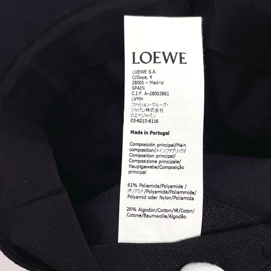 LOEWE cap 101.50AB69 Nylon, Cotton, Acrylic, Nylon 61% Cotton 26% Acrylic 13% black EYE NATURE mens ƒ�ƒ“ƒTƒCƒY(ƒtƒŠ�[ƒTƒCƒY) Used Authentic