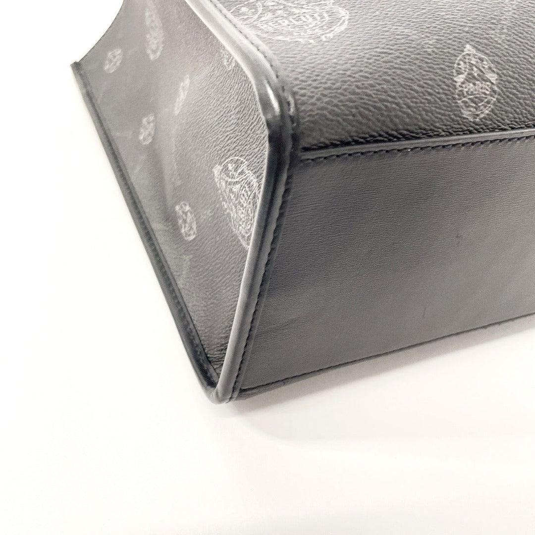 Berluti Tote Bag PVC, Leather black 2WAY Ulysse Small