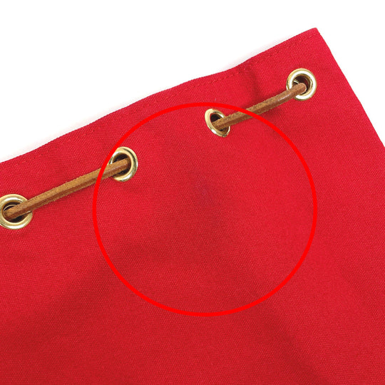HERMES Shoulder Bag Cotton , 100% cotton Red Porosion Mimill PM
