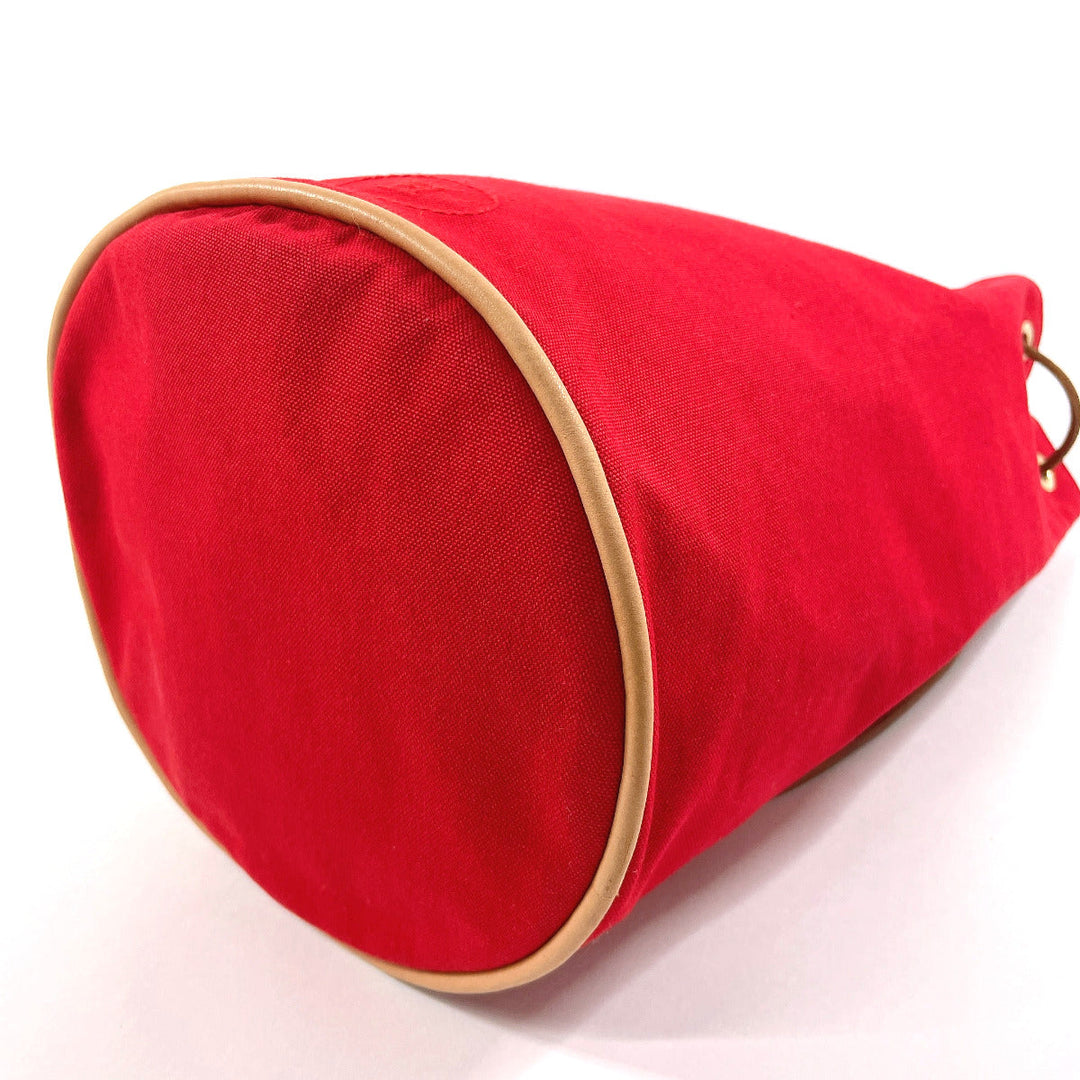 HERMES Shoulder Bag Cotton , 100% cotton Red Porosion Mimill PM