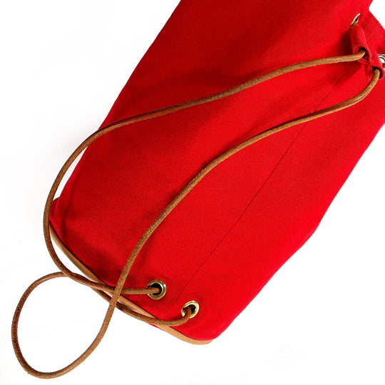 HERMES Shoulder Bag Cotton , 100% cotton Red Porosion Mimill PM