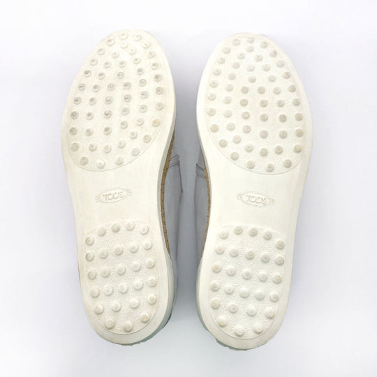 TOD’S Slip-on XXW0TV0J97006SB219 Rubber, Suede gray Espadrille 40