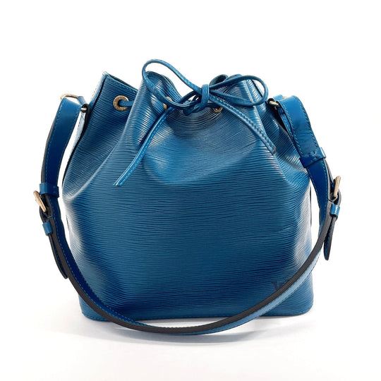 LOUIS VUITTON Shoulder Bag M44105 Epi Leather blue Petit Noe