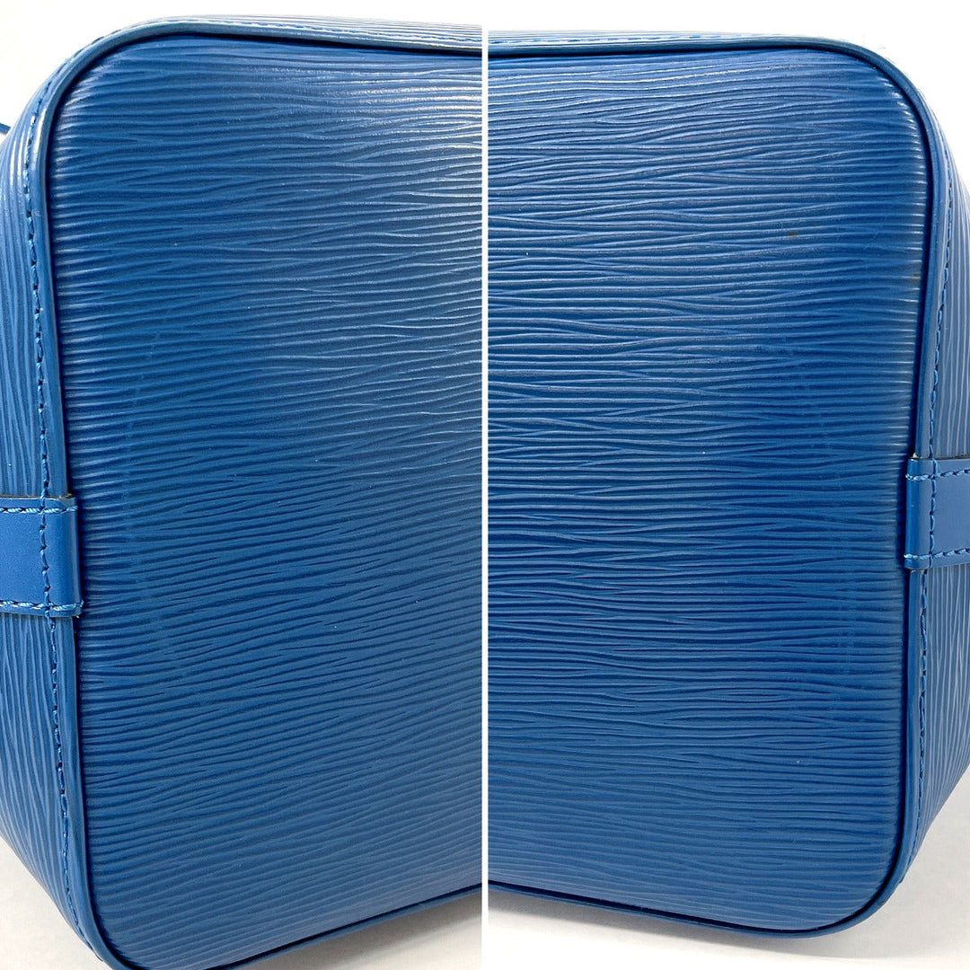 LOUIS VUITTON Shoulder Bag M44105 Epi Leather blue Petit Noe