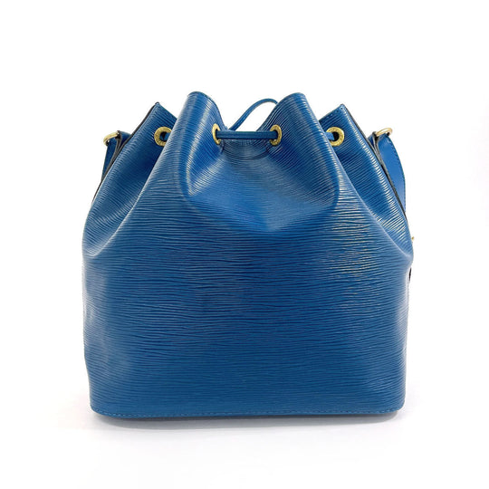 LOUIS VUITTON Shoulder Bag M44105 Epi Leather blue Petit Noe