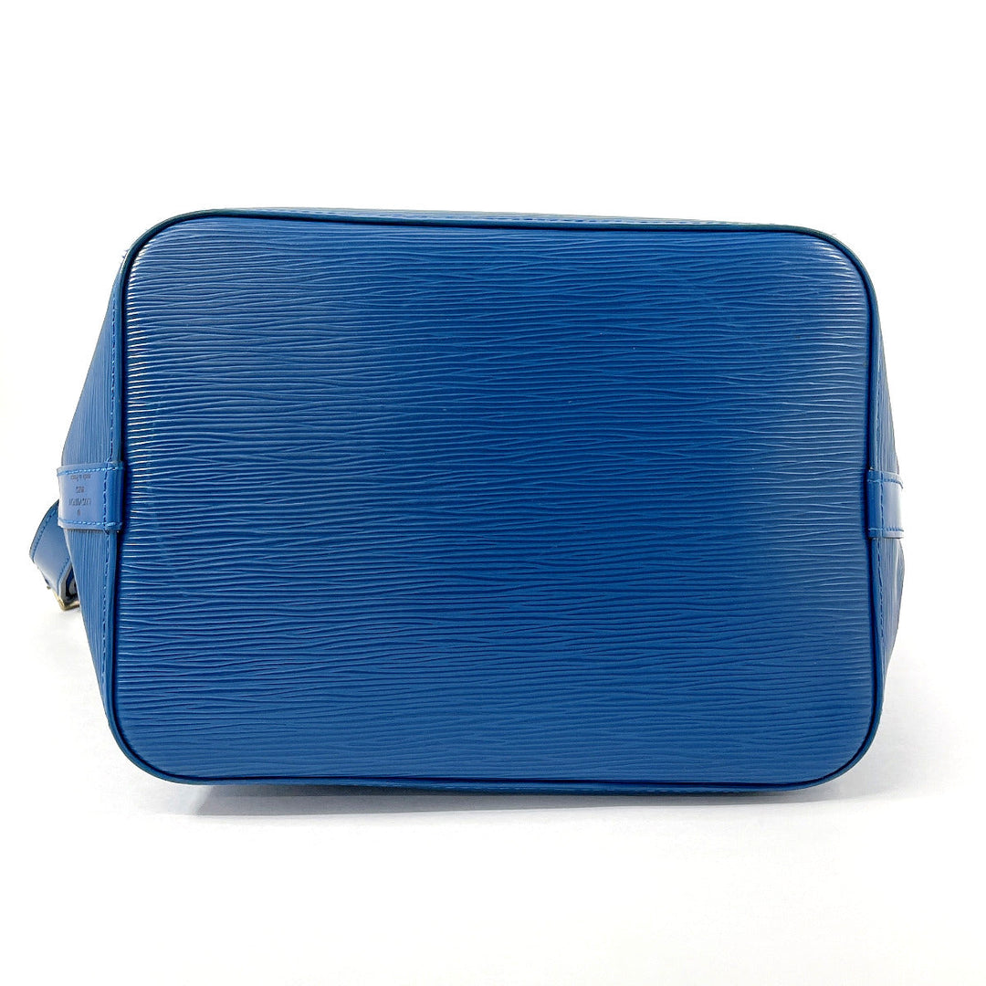 LOUIS VUITTON Shoulder Bag M44105 Epi Leather blue Petit Noe