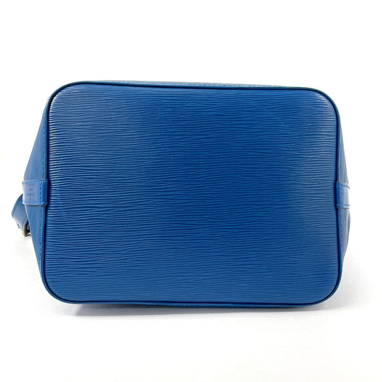 LOUIS VUITTON Shoulder Bag M44105 Epi Leather blue Petit Noe