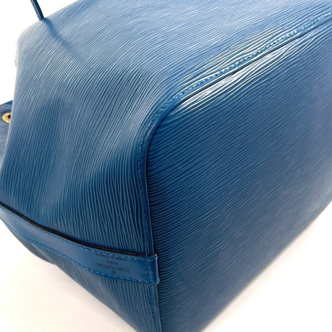 LOUIS VUITTON Shoulder Bag M44105 Epi Leather blue Petit Noe