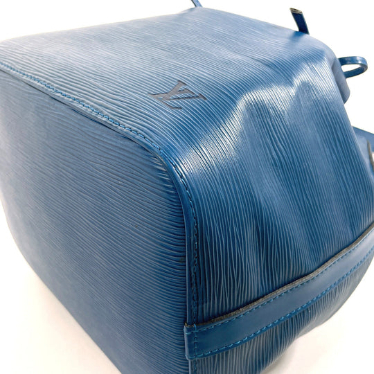 LOUIS VUITTON Shoulder Bag M44105 Epi Leather blue Petit Noe