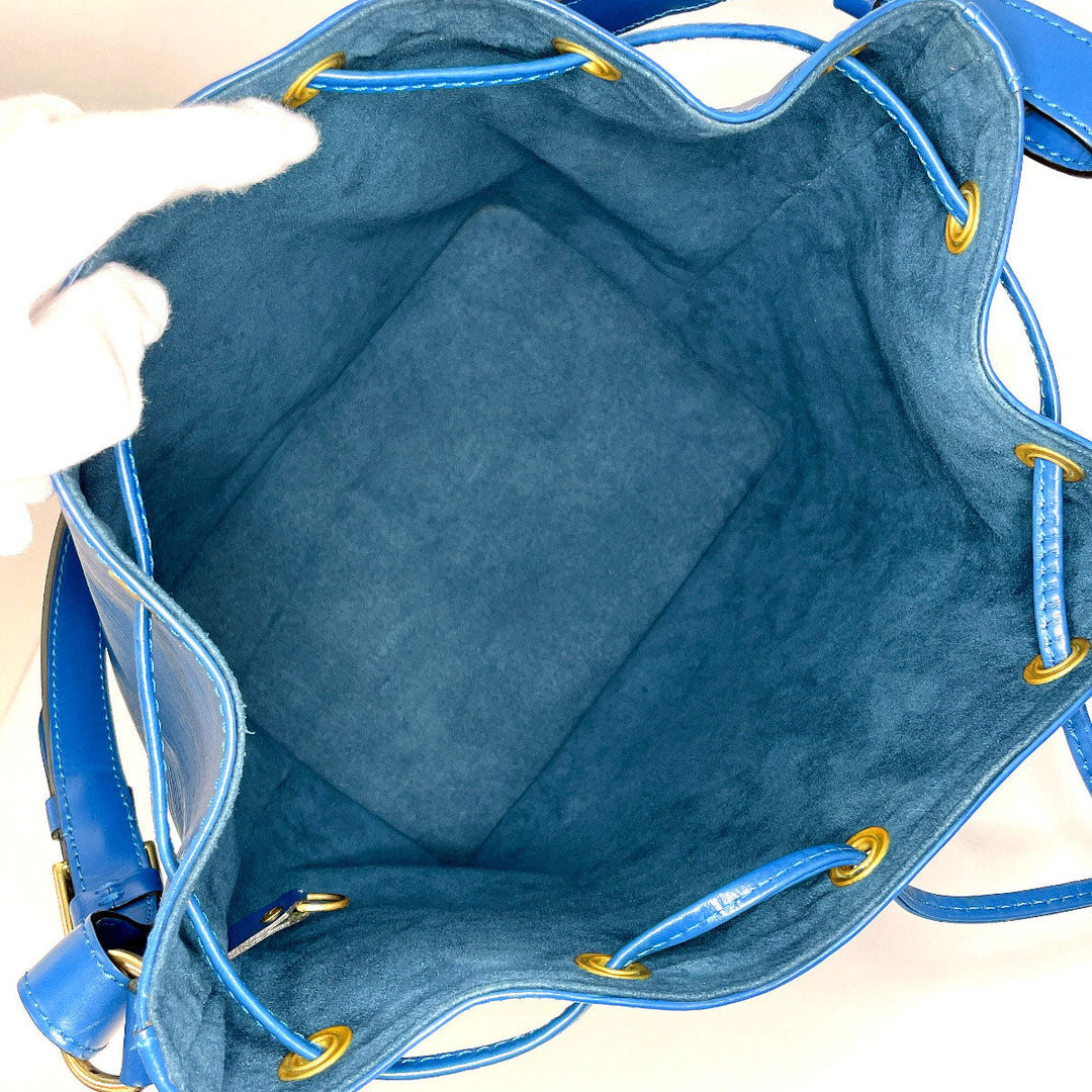 LOUIS VUITTON Shoulder Bag M44105 Epi Leather blue Petit Noe