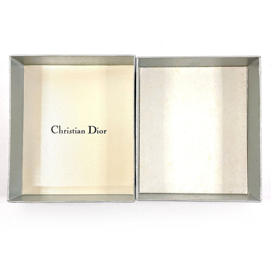 Christian Dior Necklace Metal, Rhinestone gold Emblem logo
