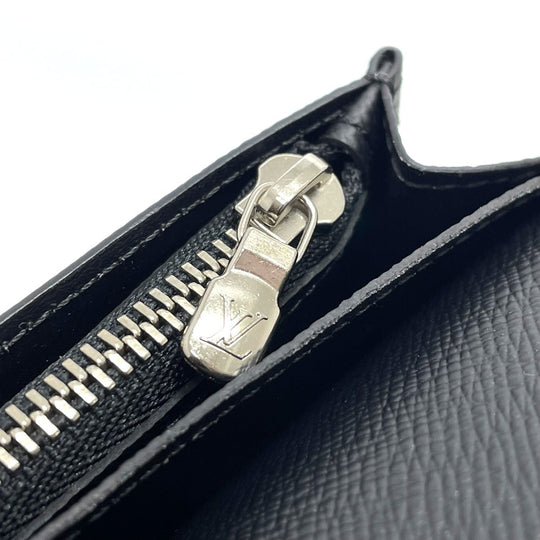 LOUIS VUITTON Long Wallet Purse N41676 Damier Grafitto Canvas Black x gray Damier Grafitte Portefeuille Brother Christopher Nemeth mens Used Authentic