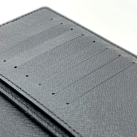 LOUIS VUITTON Long Wallet Purse N41676 Damier Grafitto Canvas Black x gray Damier Grafitte Portefeuille Brother Christopher Nemeth mens Used Authentic