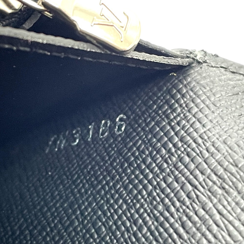 LOUIS VUITTON Long Wallet Purse N41676 Damier Grafitto Canvas Black x gray Damier Grafitte Portefeuille Brother Christopher Nemeth mens Used Authentic